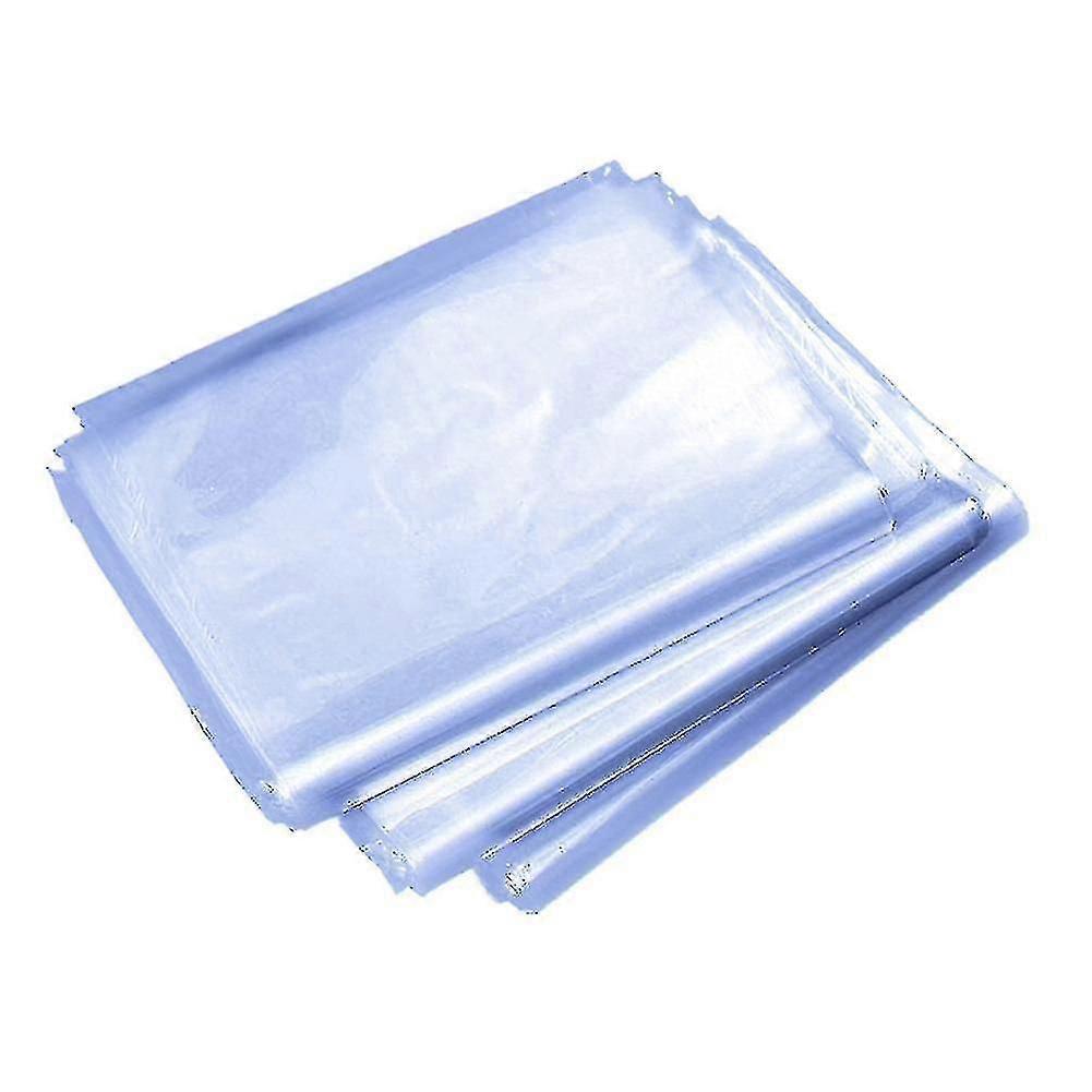 100 Stück Schrumpffolie, Transparente Pvc-schrumpfverpackung, Schutzfolie