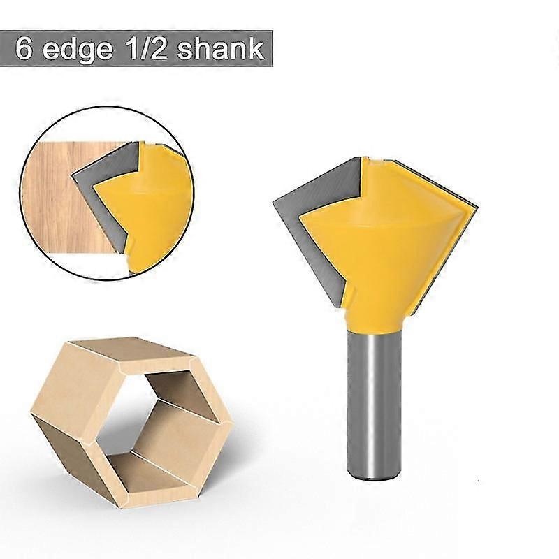 6-seitiger 1-teiliger 12-seitiger 1/2"-schaft-fräser Für Verbindungen, 8-seitiger 12-mm-mehrseiten-füllungsfräser
