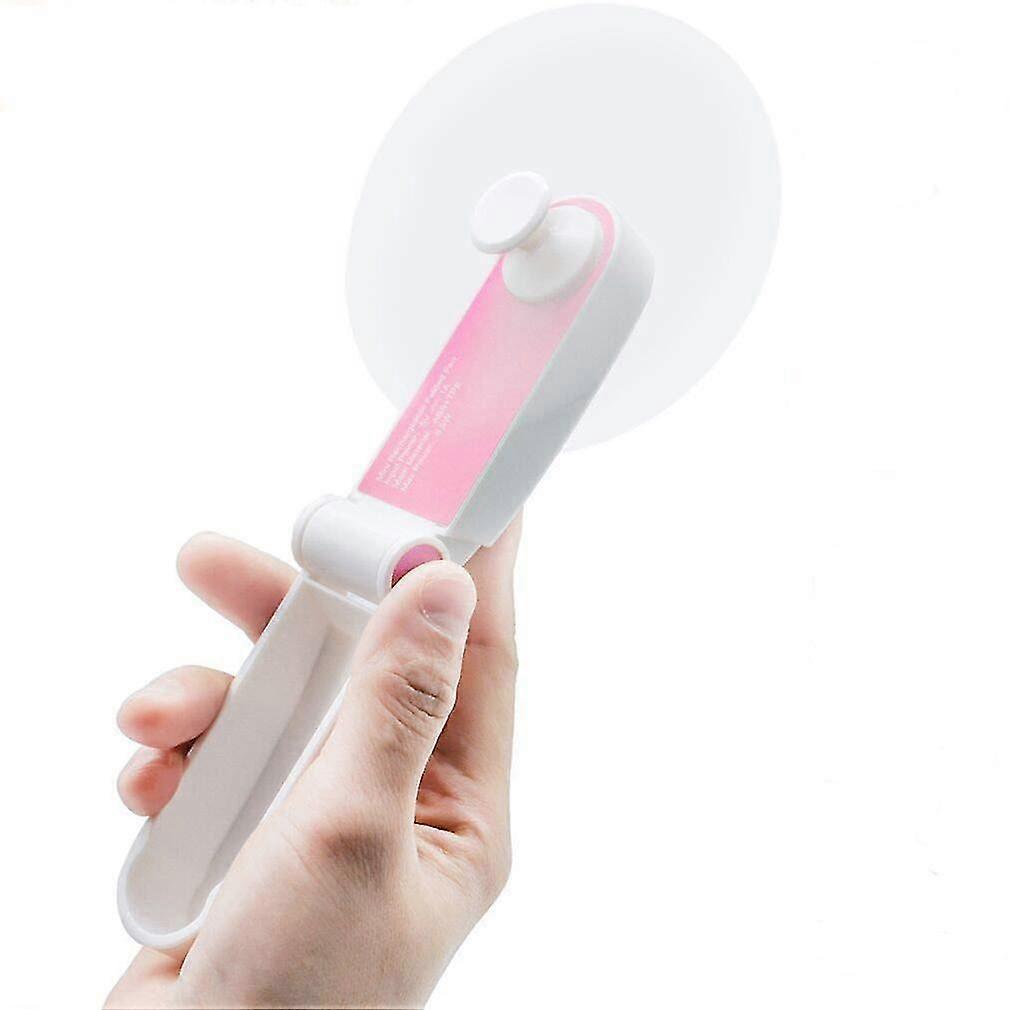 Mini-elektro-handventilatoren (rosa)