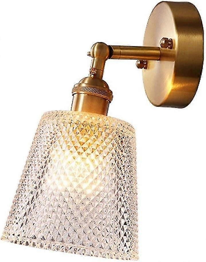 Moderne Wandleuchte Aus Kupfer Und Glaskugel, Messing-wandleuchte Für Restaurant, Wohnzimmer, Badezimmer, Spiegel, Nachttisch, Leselampe, Wohnzimmerdekoration