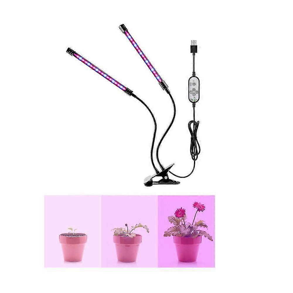 Led-klemmleuchte Für Pflanzenwachstum, Vollspektrum, Haushaltsbeleuchtung Für Grüne Pflanzen, Sukkulenten Und Blumen, 100-240 V (30 W)