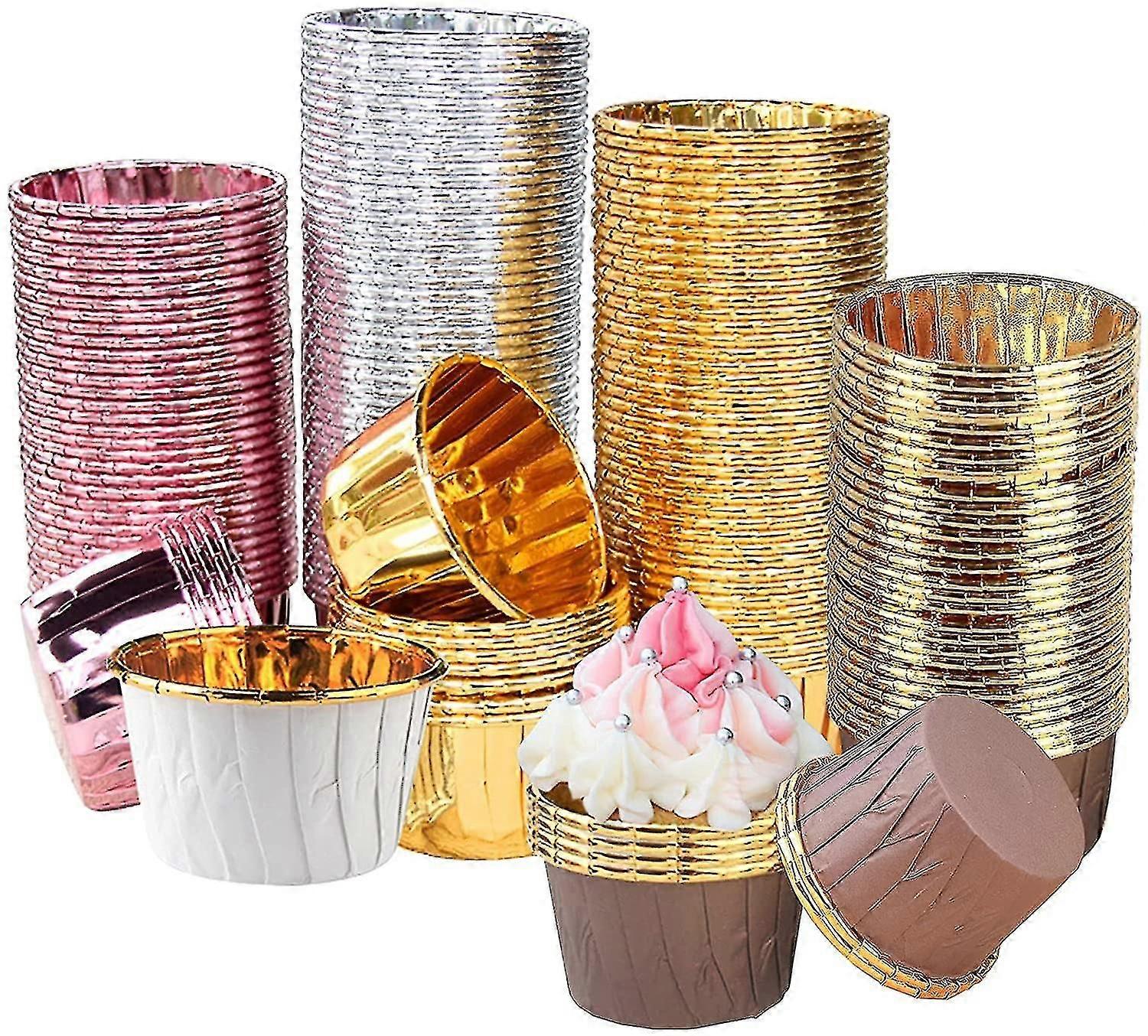 Cupcake-backförmchen, Backpapierförmchen, 200 Stück Cupcake-backformen