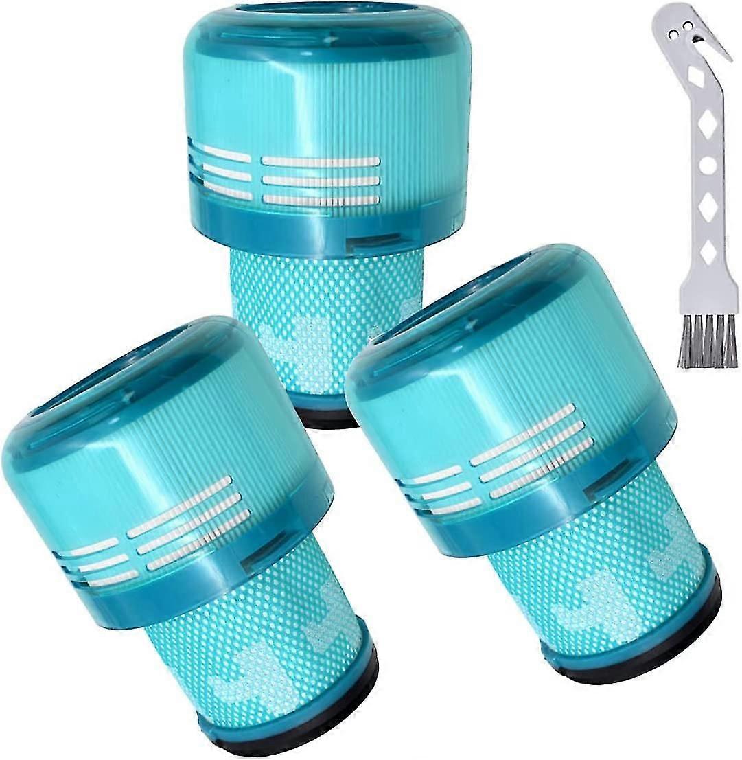 Flkwoh 3er-pack V15 Ersatzfilter Für Dyson V15, Sv22, V11, Sv14 Staubsauger, Wiederverwendbarer V15 Filter Für Dyson V15, Sv22, Sv14 Staubsauger, Ersatz Für Nr. 9