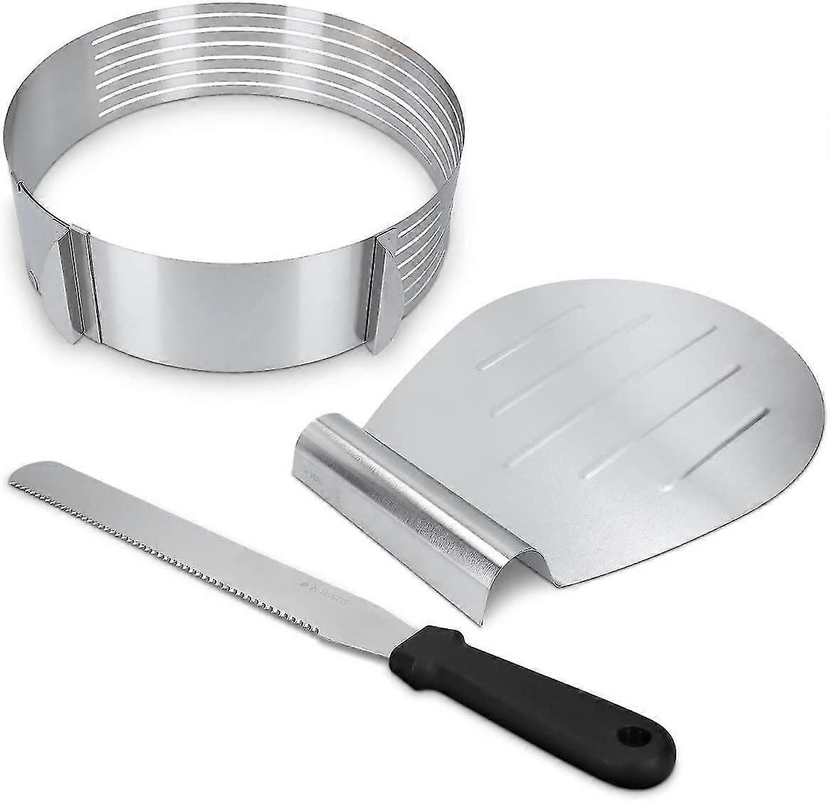 Tortenschneider + Tortenheber + Tortenmesser, 3-teiliges Tortenschneider-set