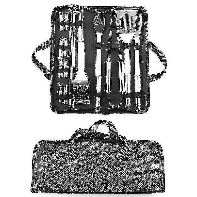 Edelstahl-grillset