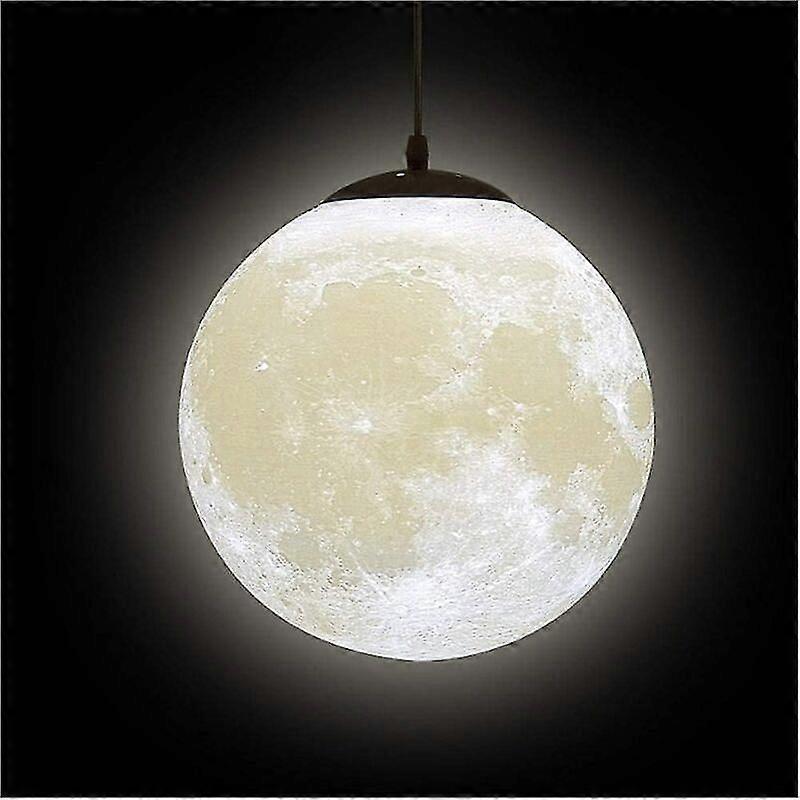 3d-mond-kronleuchter – Mond-deckenleuchte, Mond-deckenleuchte, Planeten-pendelleuchte, Mond-restaurant, Bar, Zuhause, Kinderzimmer, Led-kronleuchter (bulk)