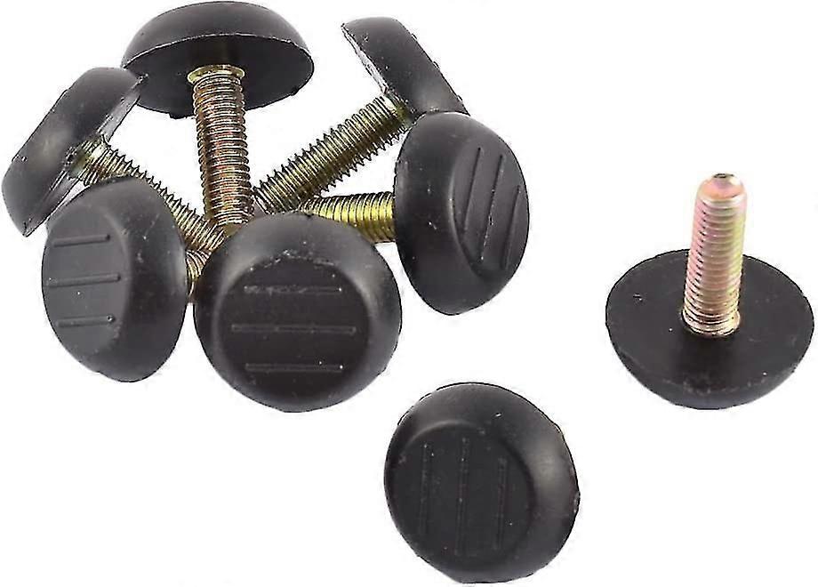 16er-packung Heilwiy Home Metall-möbelgleiter Mit Verstellbarem M6 X 18 Mm Gewindeschaft, Ideal Als Geschenk