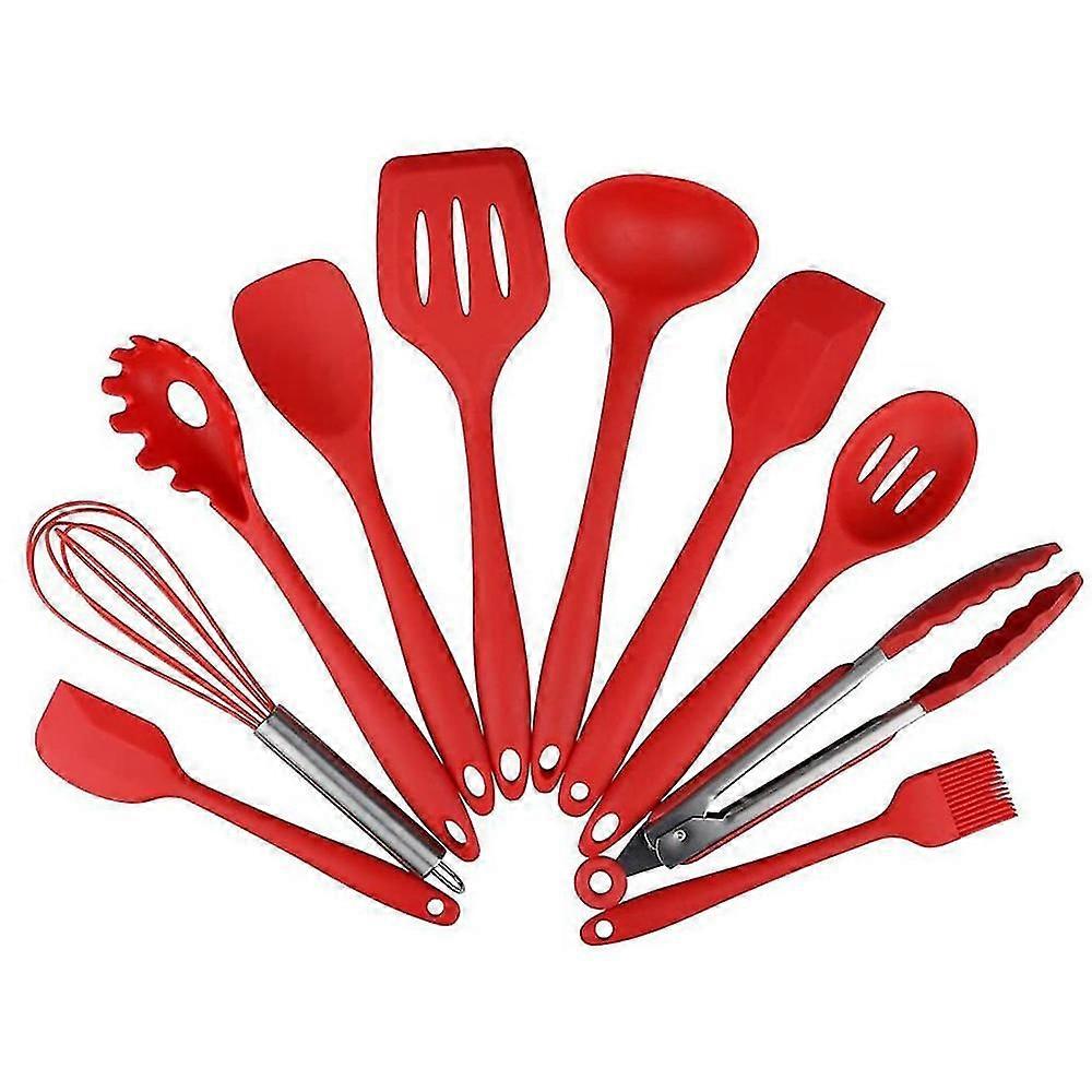 Silikon-küchengeschirr-set, 10-teilig, Antihaft-kochgeschirr-set, Küchenhelfer