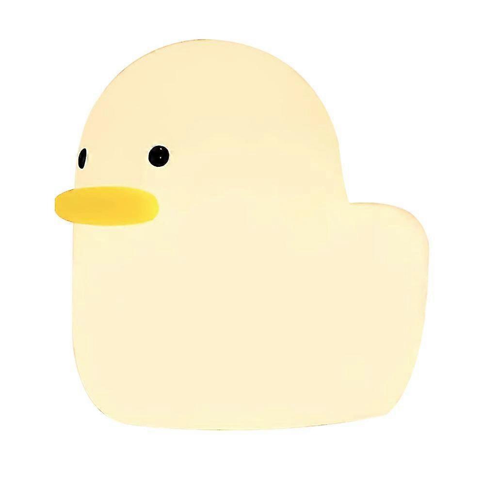 Led-enten-nachtlicht, Niedliches Silikon-nachtlicht Mit Ente, Wiederaufladbar, Tisch- Und Nachttischlampe Mit Berührungssensor Für Schlafzimmer Und Wohnzimmer