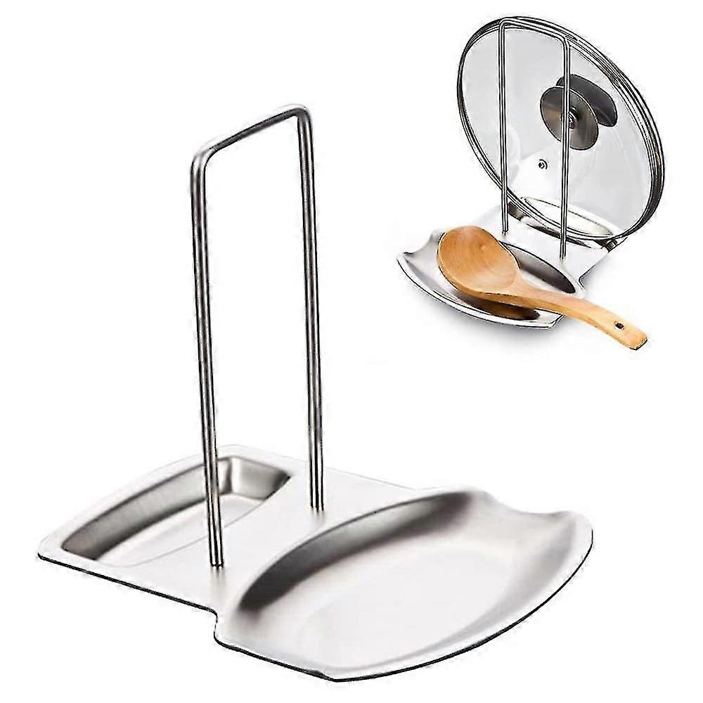 Löffelablage Und Topfdeckelhalter, Edelstahl-topfdeckelablage, Küchenhelfer
