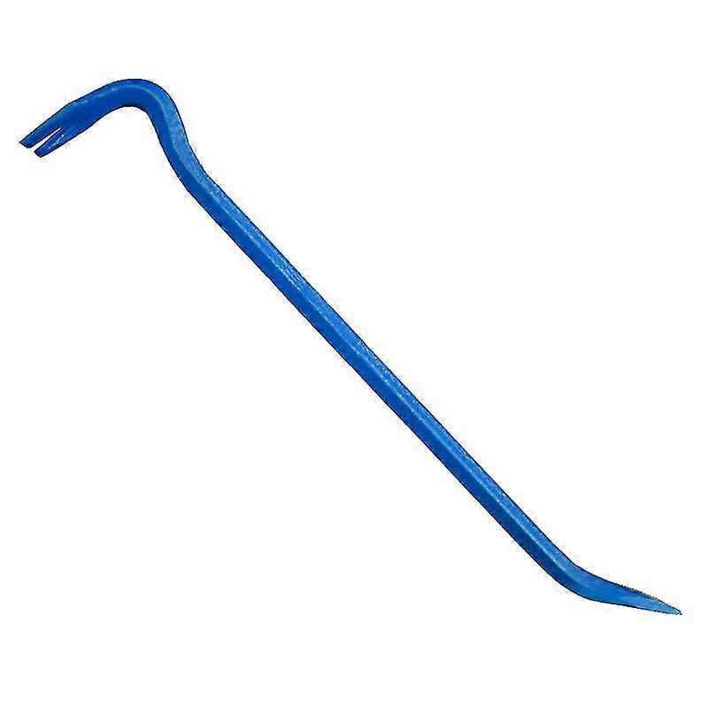 Flaches Brecheisen Mit Griff Für Schwere Arbeiten, Nagelzieher, Geschmiedetes Und Lackiertes Metall Für Möbel, Induktionsgehärtetes Werkstück (360 Mm), Semaket, Blau