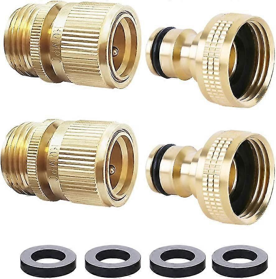 Schnellkupplung Für Gartenschläuche, Wasserschlauch-schnellkupplung, Zoll, Messing, Easy Connect Fitting, Schnellkupplung Für Gartenschläuche, Wasserschlauch C