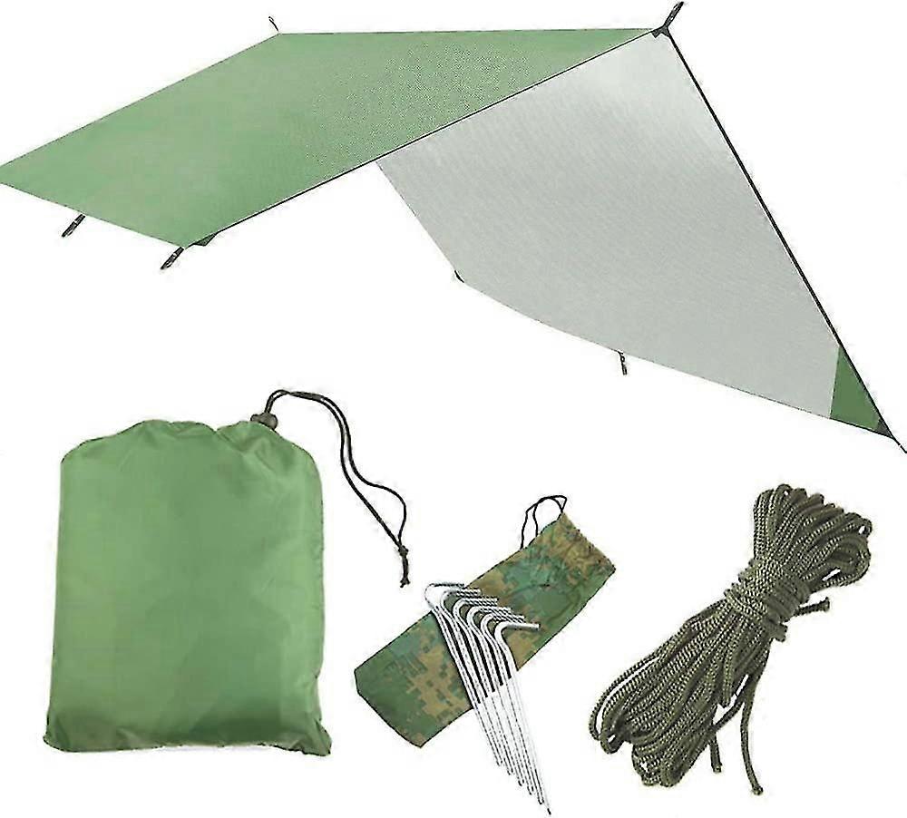 Campingzeltplane, Hängemattenplane, Wasserdicht, Leicht, Kompaktes Zelt