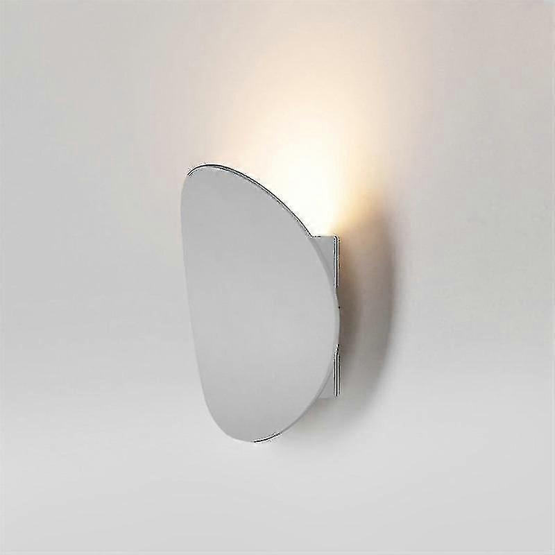 Led-wandleuchte Für Den Innenbereich, Aluminium, Ac85-265v, Wohnzimmerdekoration, Wandleuchte, Heimbeleuchtung, Loft-treppenleuchte, Moderne Wandleuchten (größe, Farbe: Weiß)