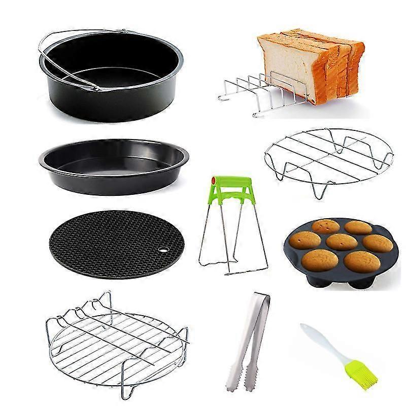 Zubehör Für Heißluftfritteusen, 7-zoll-backkorb-set