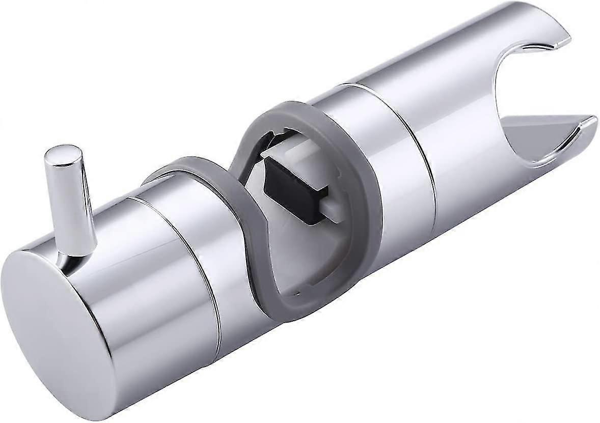 Duschhalterung Für Handbrause (22–25 Mm), Duschkopfhalterung Mit Gleitmechanismus, Duschkopfbefestigung, Badezimmer, Abs-material, Poliertes Chrom, Pb10s25-ch