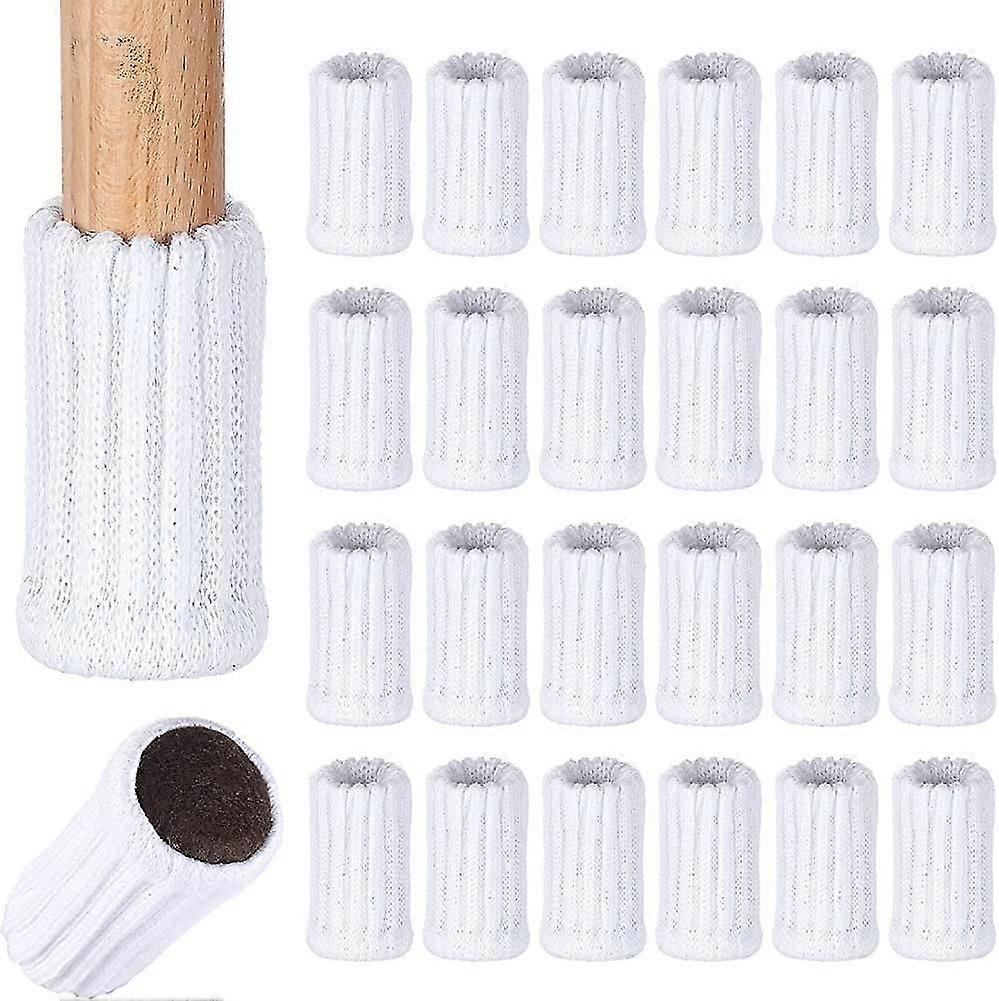 Stuhlbeinschoner, 24 Stück Heilwiy Anti-rutsch-möbelgleiter. Hochelastisches Geschenk.