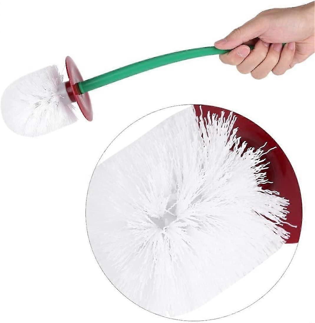 Toilettenbürste Mit Cartoon-motiv, Kirsch-toilettenbürste, Kreative Toilettenbürste In Fruchtform Mit Halter, Rotes Toilettenreinigungswerkzeug, Toilettenbürste