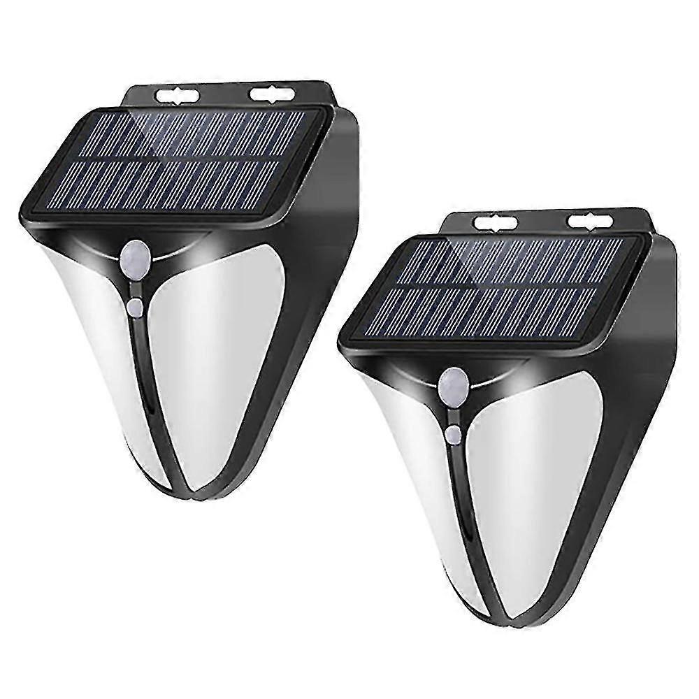 Solar-außenleuchte Mit Pir-bewegungsmelder, Solarbetrieben, Wasserdicht, Led-straßenleuchte, Wandleuchte