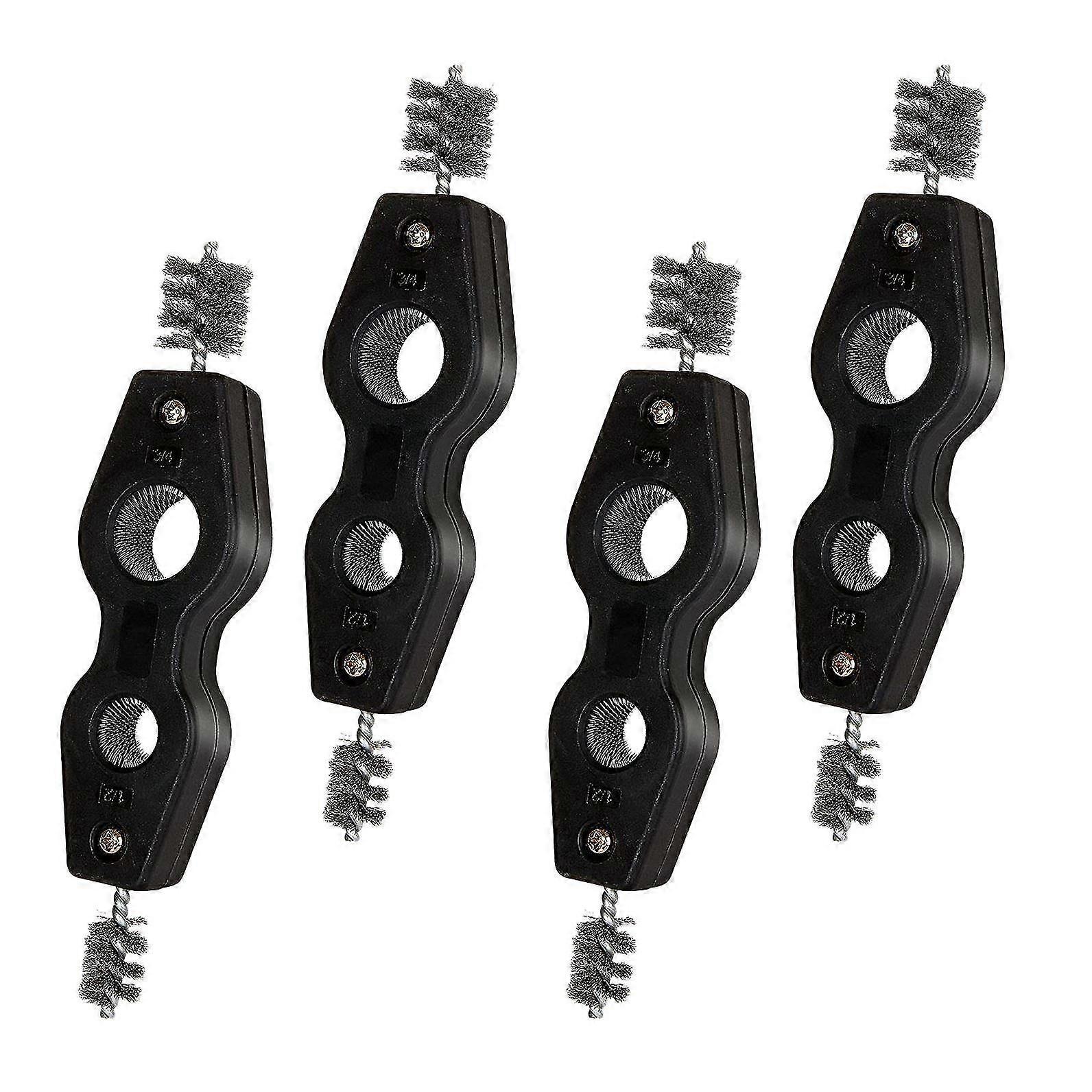 4 Stück Kupferrohrbürsten, Rohrreinigungswerkzeug, Kupferrohrreiniger, Fittingbürsten Für Kupferrohre