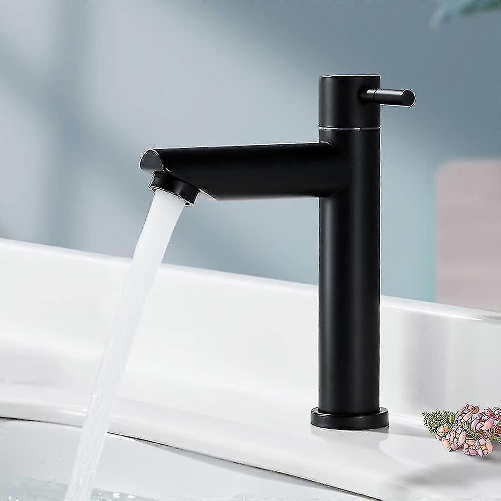 Badezimmerarmatur, Mattschwarzes Badezimmerwaschbecken