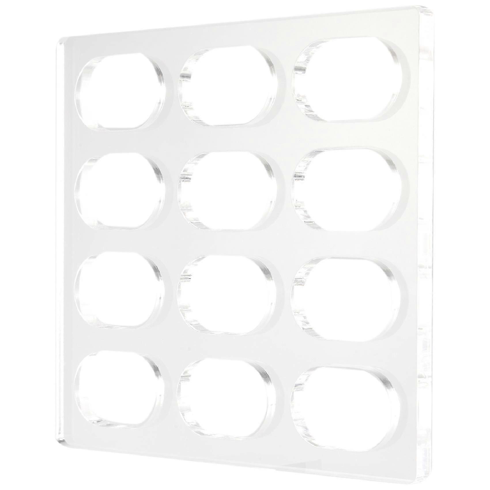 Ovale Dacquoise-kuchenform Aus Transparentem Polycarbonat, Dakovaz-macaron-form, Tortendekorationswerkzeug, Backform
