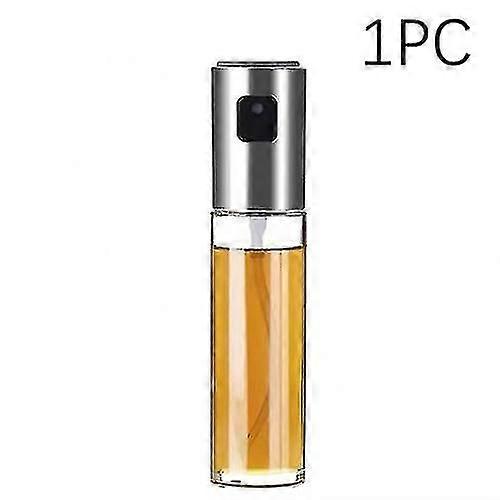 Leere Küchenölsprayflasche, Essigflasche, Ölspender, Hellgrau