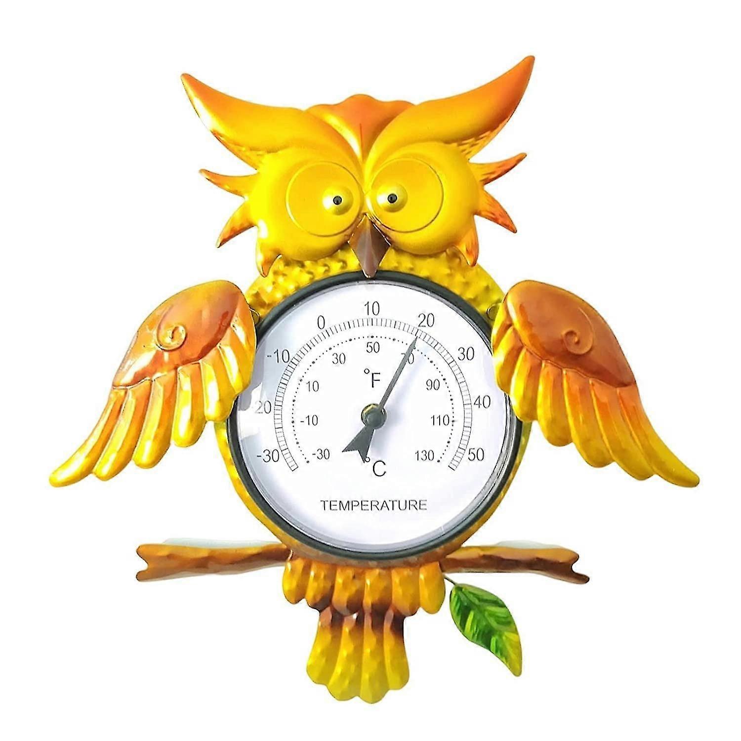 Dekoratives Außenthermometer Wandthermometer Zum Aufhängen Exquisite Wandhalterung Für Terrasse, Hof Und Garten