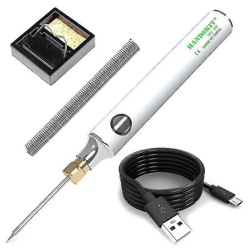 Usb-lötkolben 5v 8w, Einstellbare Temperatur, Elektrisches Lötkolben-set Mit Lötzinn