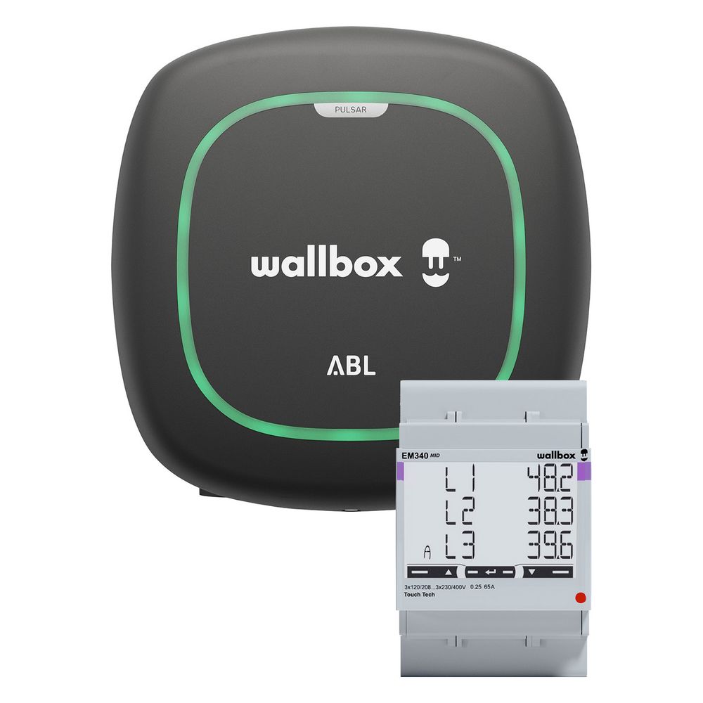 Abl Wallbox Pulsar, 22 Kw, 5m Ladekabel, Ip55, Ik10, Kunststoff