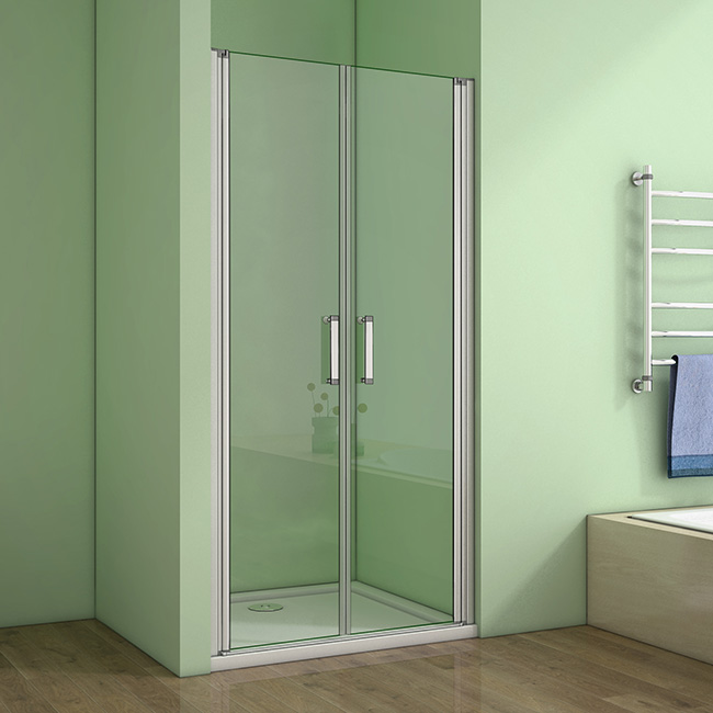 Duschtür Pendeltür Nischentür Duschabtrennung Schwingtür Dusche 71-75 Cm 185cm Höhe