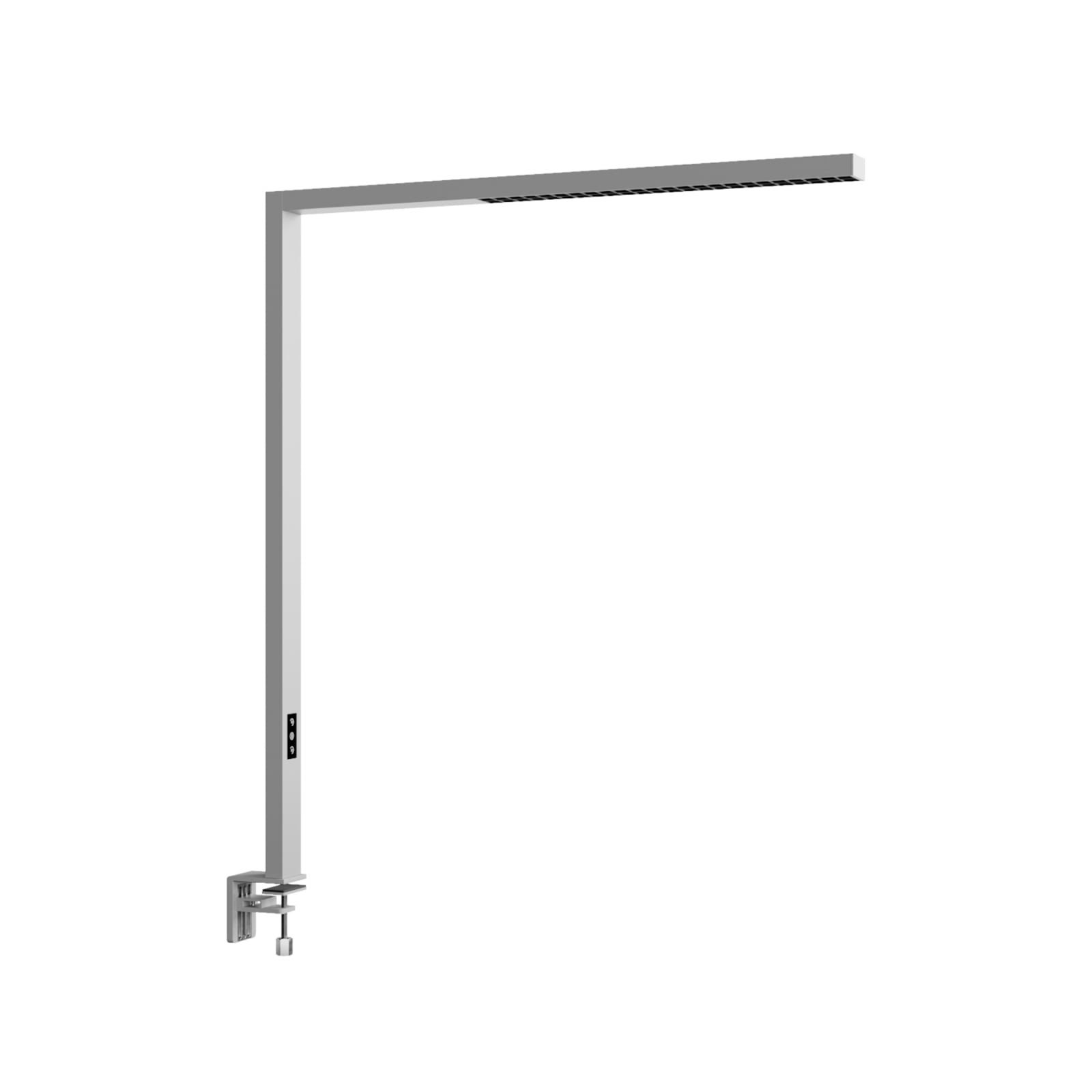 [neuwertig] B-ware Arcchio Led Büro-klemmlampe Jolinda Dimmbar Silber Touchdimmer 105,6x131,4cm