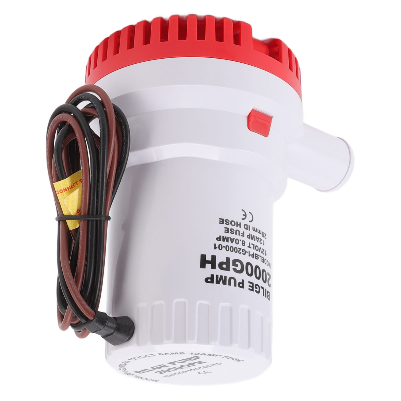 Geräuschlose, Tauchfähige Gleichstrom-mikro-bilgenpumpe Für Boote, Teiche Und Schwimmbäder, 2000 Gph, 12 V