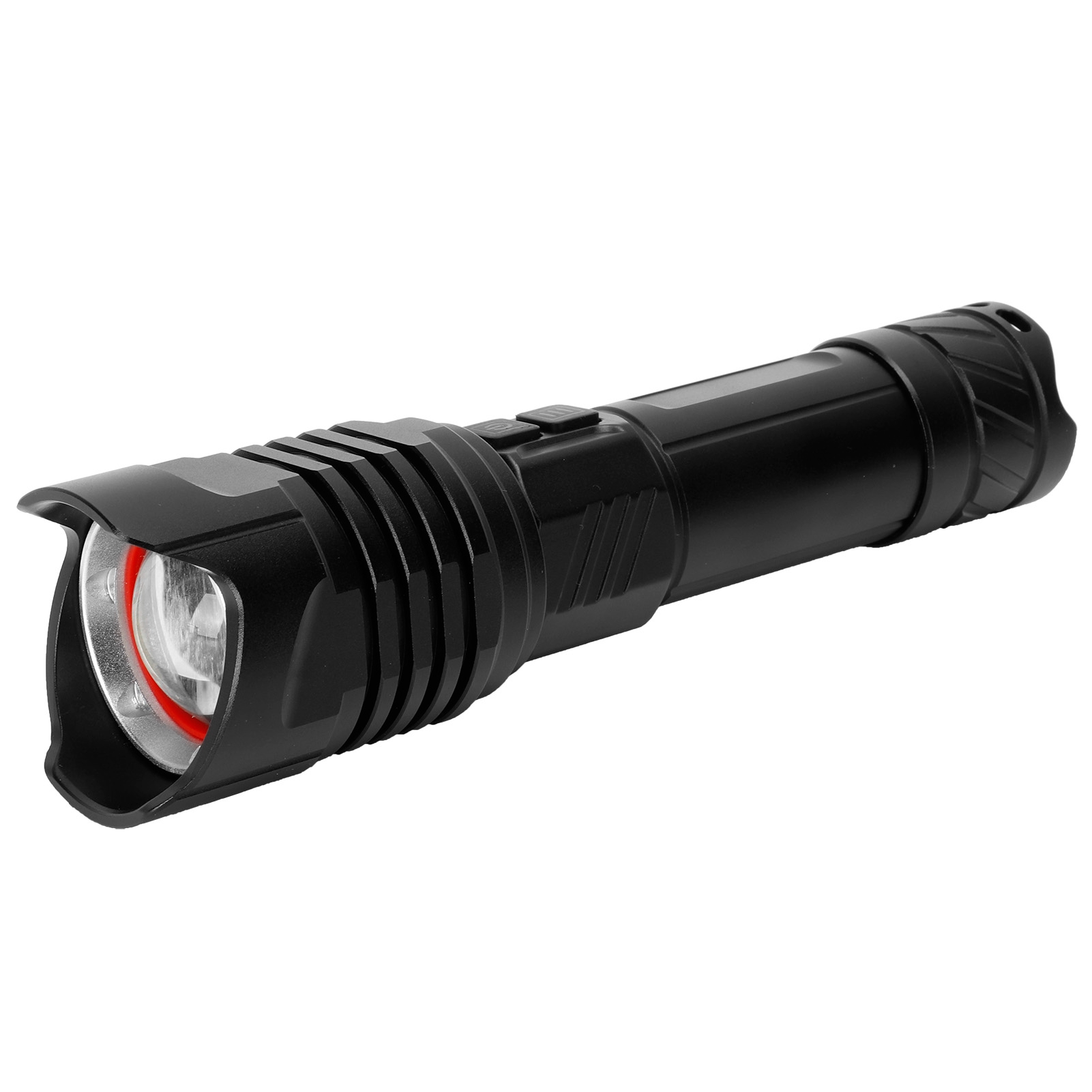P99 Taschenlampe Mit Einziehbarem Zoom, Aluminiumlegierung, Usb-aufladbar, Für Den Außeneinsatz