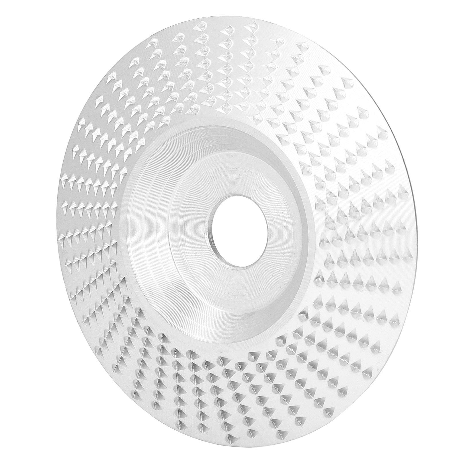 Wolframkarbid-schleif- Und Formscheibe, 100 Mm Außendurchmesser, 16 Mm Bohrung, Für Winkelschleifer, Holzbearbeitung, Silberfarben