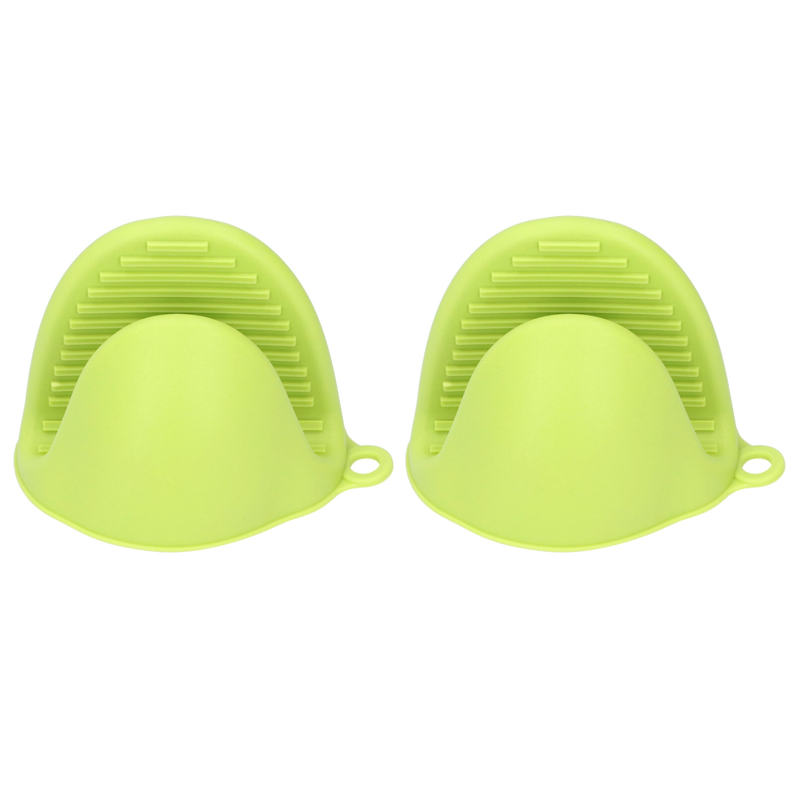 Set Mit 2 Silikon-ofenhandschuhen, Rutschfest, Wärmeisolierend, Dick, Verbrennungsschutz, Zum Kochen.