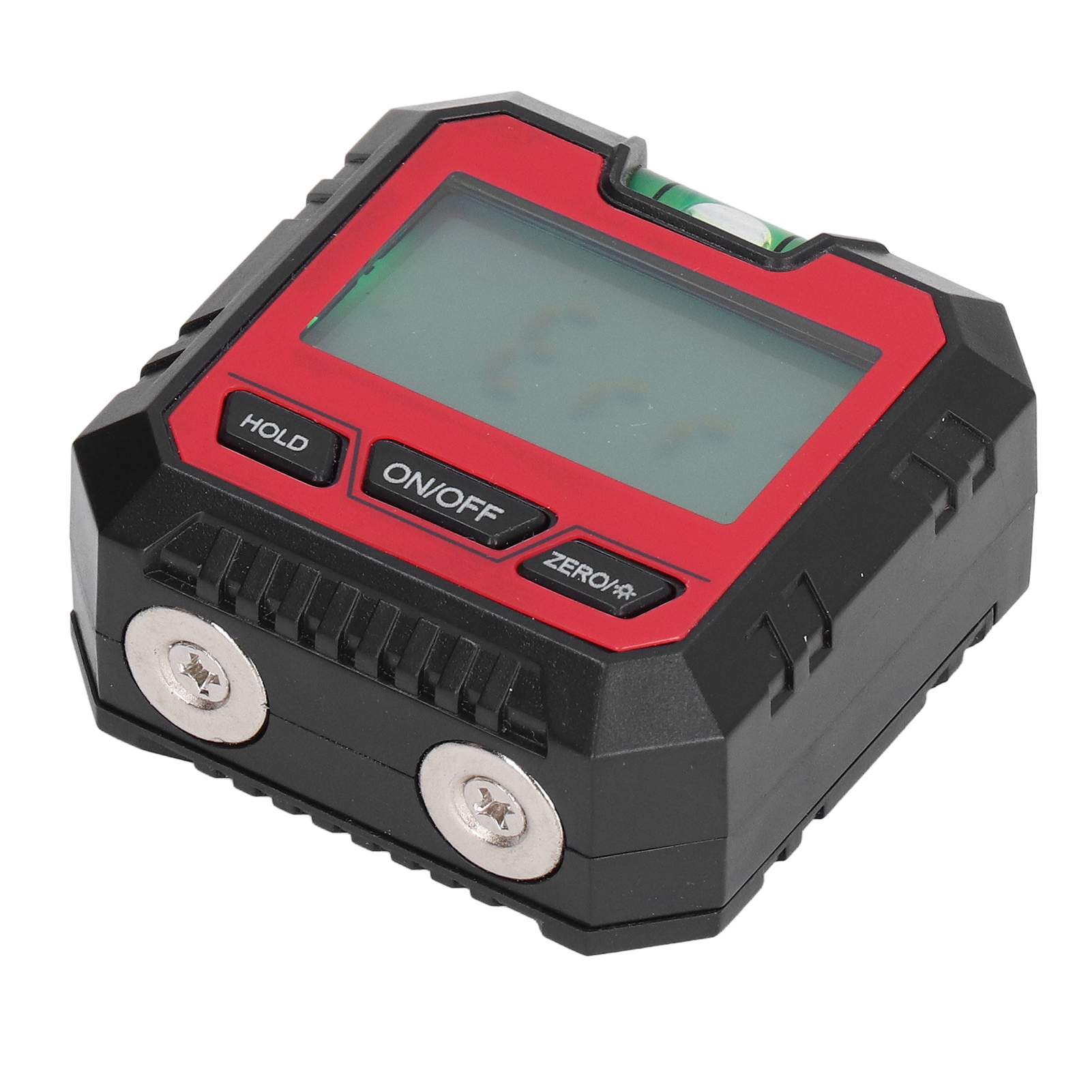 90°-magnet-digitalwasserwaage, Elektronischer Winkelmesser, Winkelmesser, Wasserwaage Für Holzbearbeitung, Rot