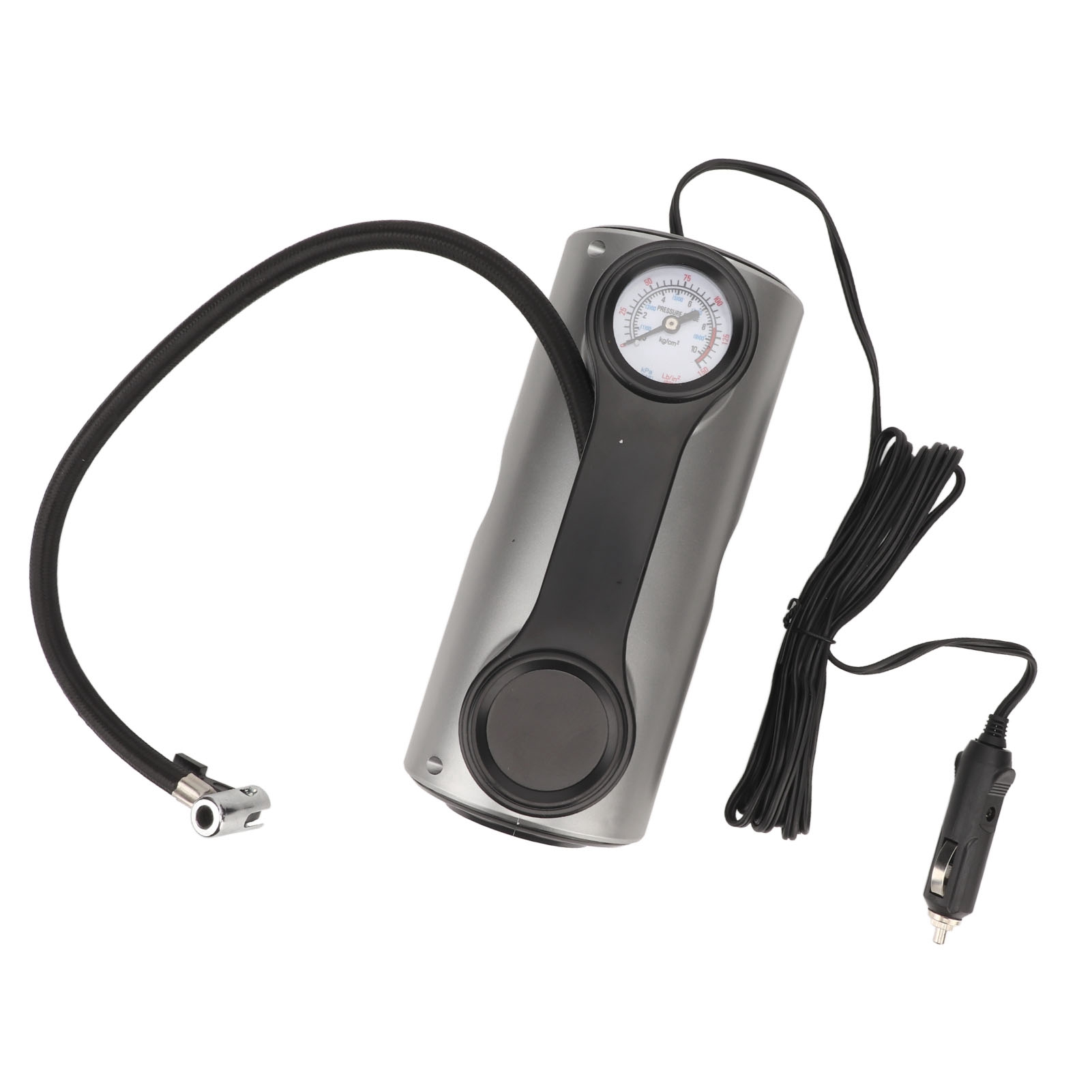 Intelligente, Tragbare Elektrische Luftpumpe, 19 Zylinder, Automatische Start-/stoppfunktion, 12 V Für Autos (verkabeltes Nadelmodell)