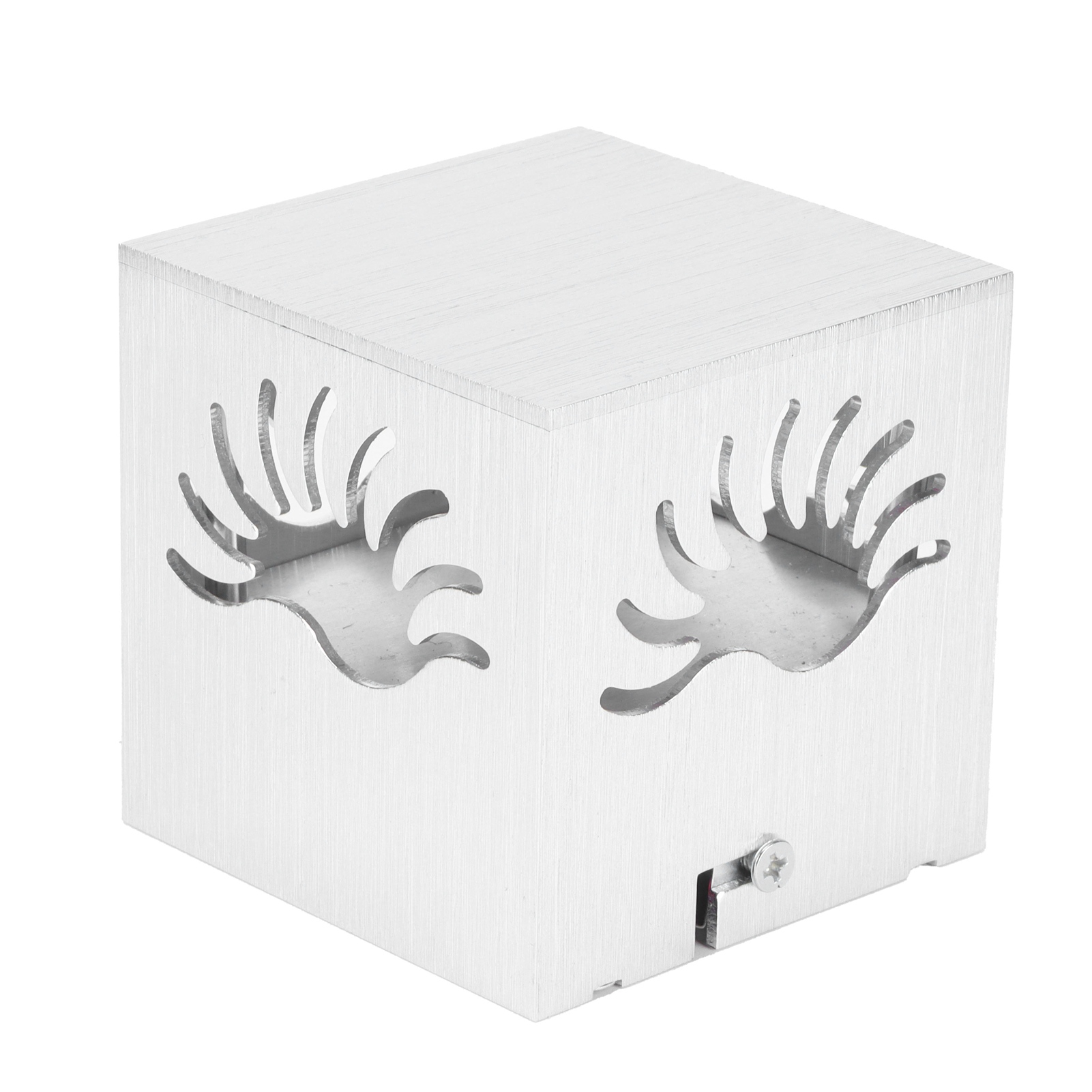 Dekorative, Gelbe 3-w-led-quadratwandleuchte, 85–265 V, Für Wohnzimmer/flur
