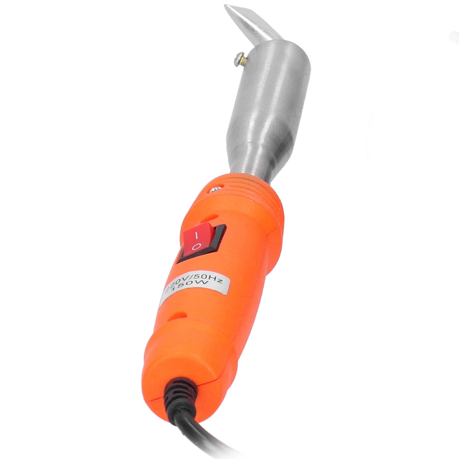 Elektrischer Lötkolben Mit Abgewinkelter Spitze, Schalter, Hitzebeständigem Griff, 16a, Eu 220v Stecker, Reparaturwerkzeug.
