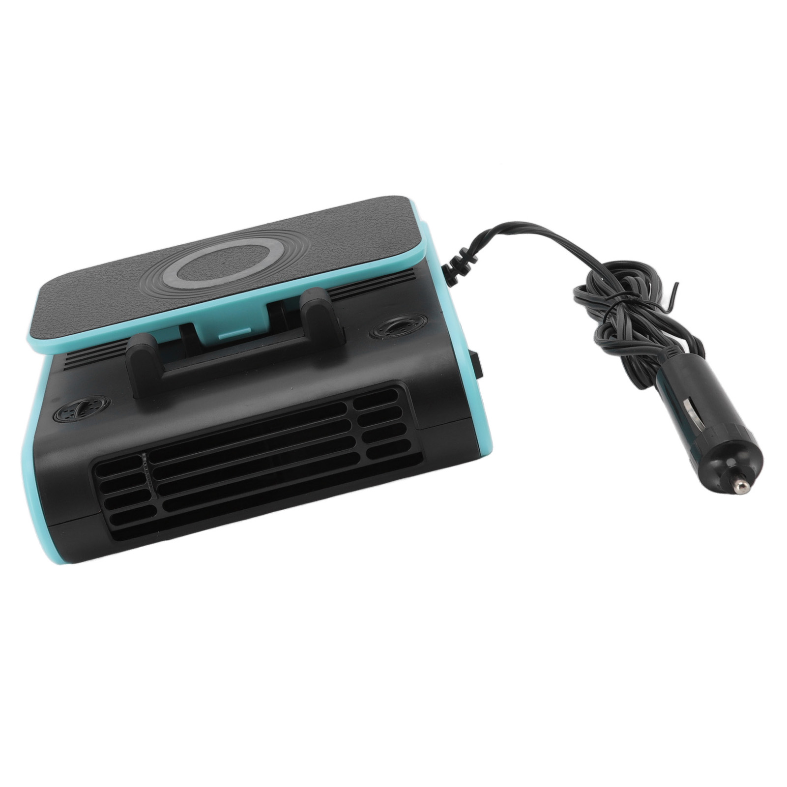 4-in-1 Auto-lüfterhalterung, Abs, 5 V, Kabelloses Laden, Multifunktional, Halterung Für Temporäre Parkkennzeichen, Nummernschildhalter, 12-v-handyhalterung