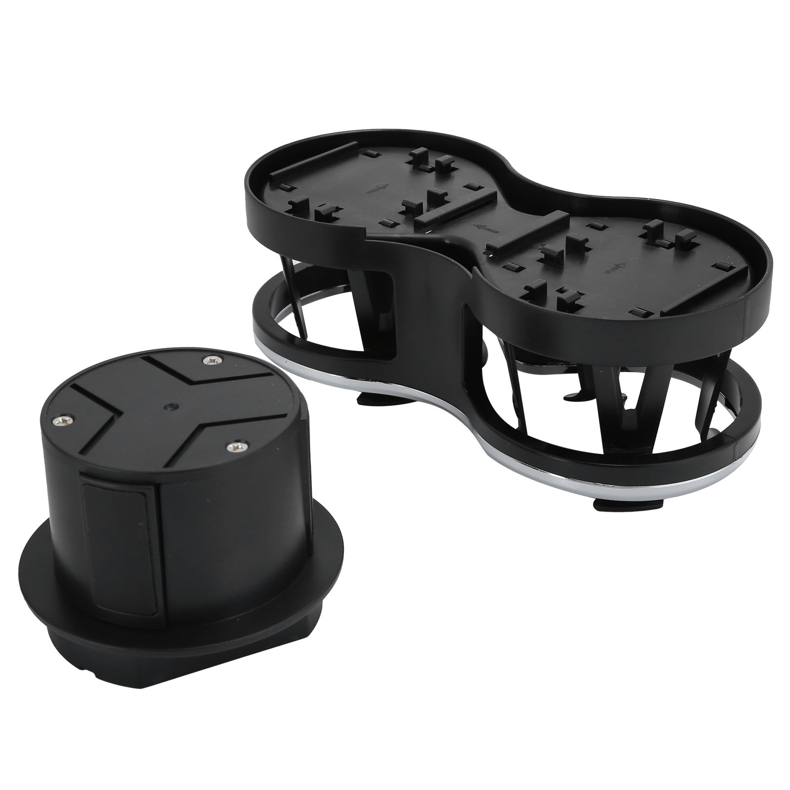 2-in-1 Multifunktionaler Auto-getränkehalter, Ausziehbarer Adapter Für Getränkedosen Von 17 Oz Bis 20 Oz