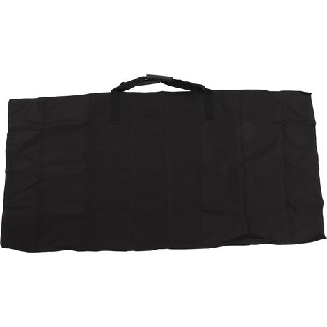 2-in-1 Gartensack, Laubmatte, Laubbehälter Für Den Außenbereich, Schwarzer Aufbewahrungsbeutel