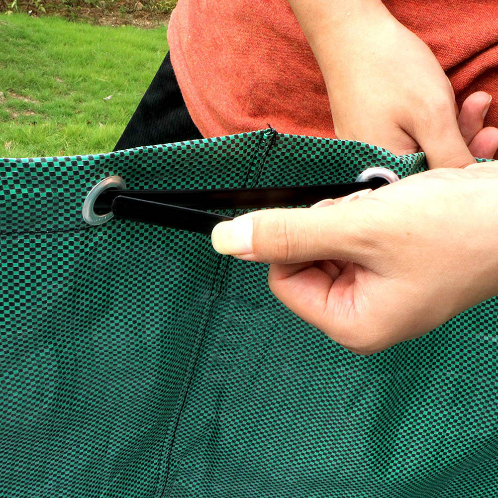 Wiederverwendbarer, Gewebter Gartensack, Großer, Zusammenfaltbarer Behälter Für Grünabfälle, Laub Und Gartenabfälle.