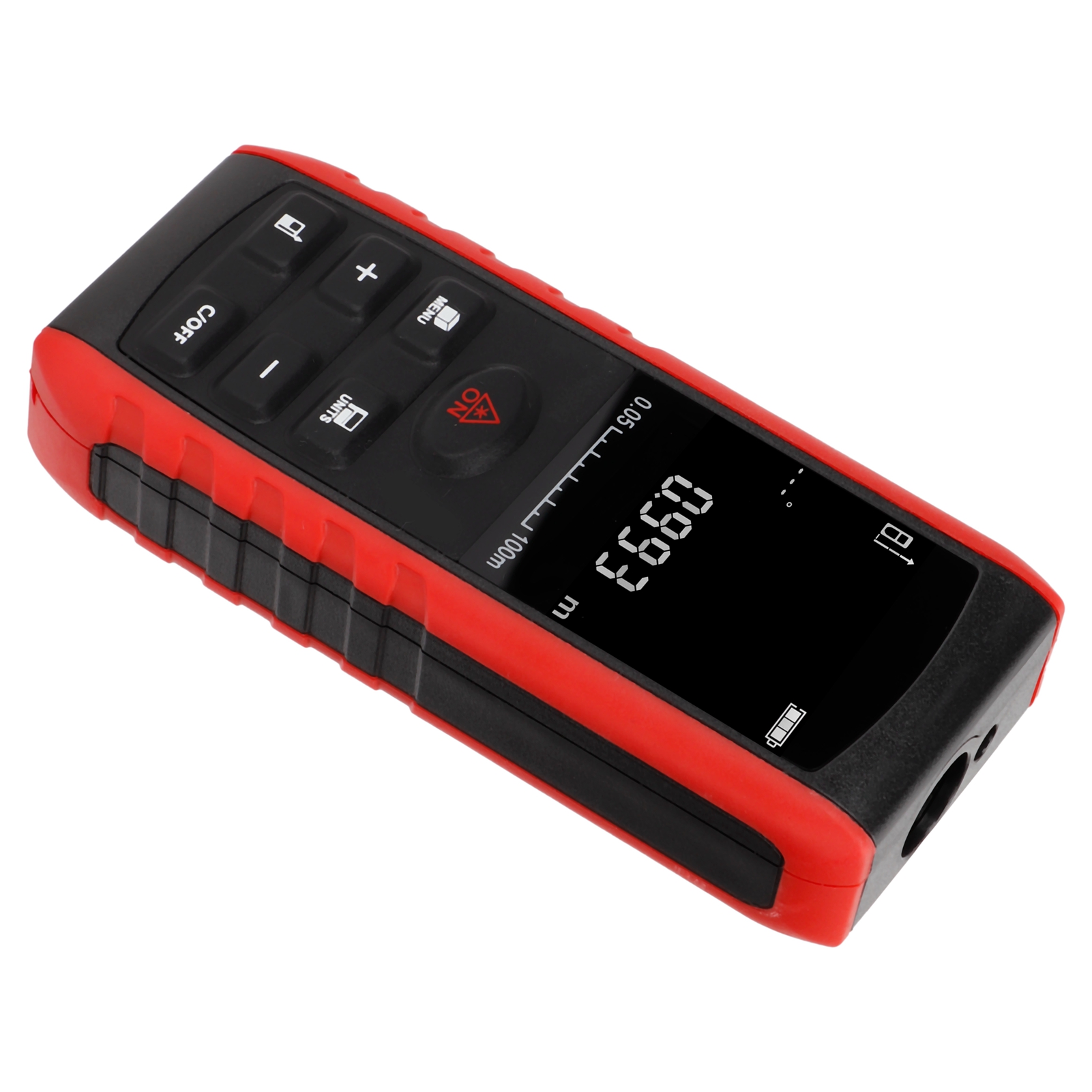 Kxl-e100 Ip54 Wasserdichter Infrarot-entfernungsmesser, Tragbarer Digitaler 0,05-100 M