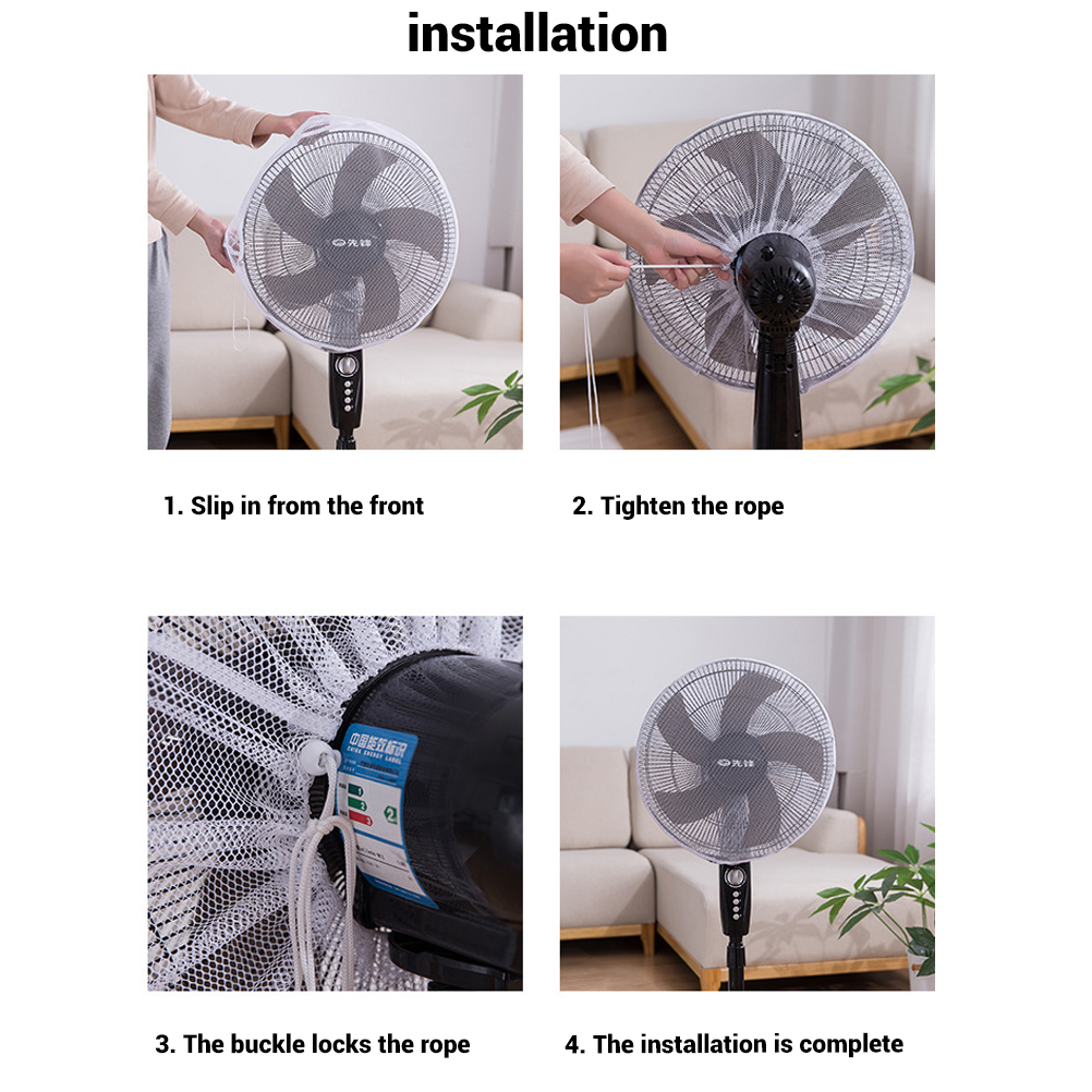 Sicherheitsgitter Für Elektrische Ventilatoren Für Babys Und Kinder, Fingerschutznetz, Staubschutzhülle Für Zuhause Und Büro