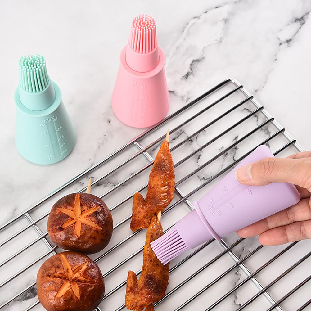 Hitzebeständiger Silikon-ölpinsel Für Grill, Gebäck, Als Küchenutensil Und Zum Marinieren