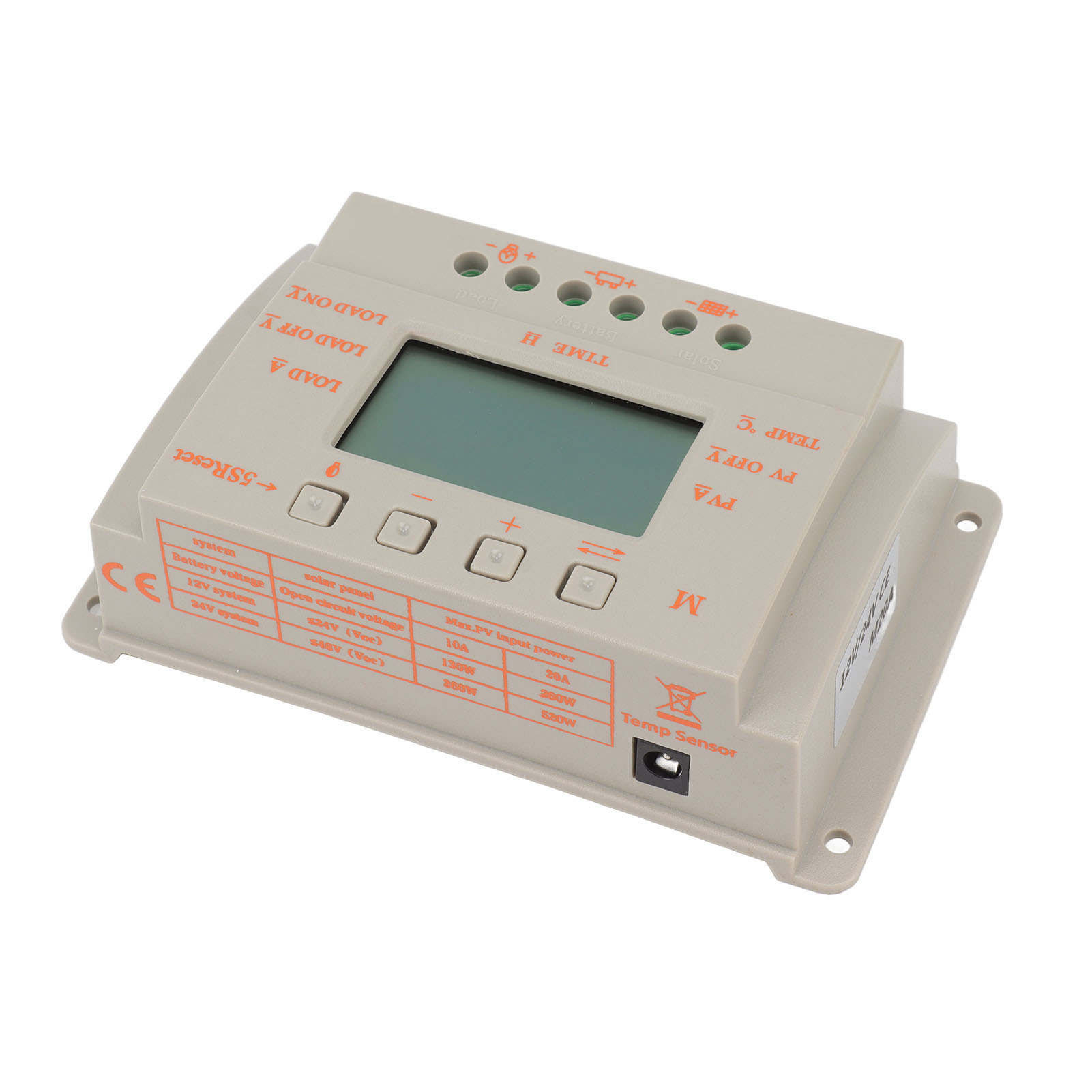 Mppt 12v/24v/20a Solarladeregler, Photovoltaik-regler Für Solarmodule, Solarstromerzeugungssystem