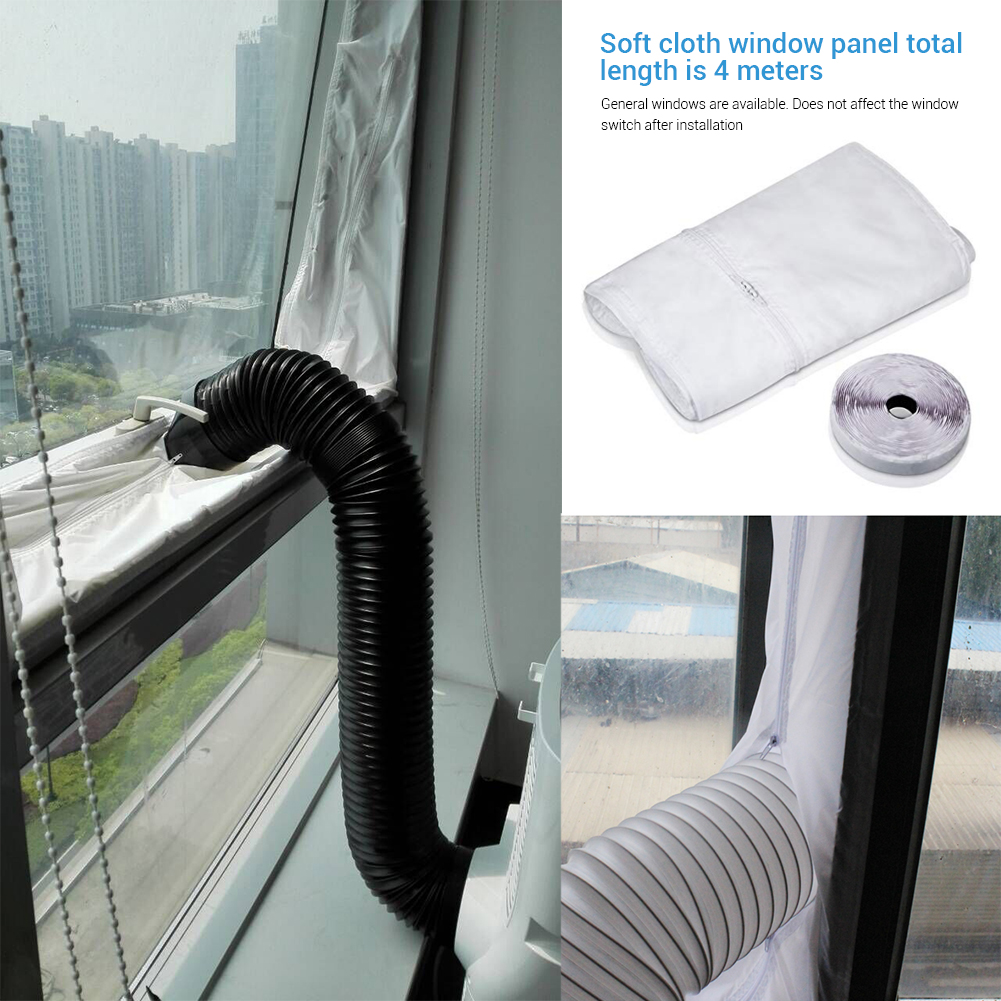 Flexible Fensterdichtungsplatte Aus Stoff, Dichtung Für Mobile Klimaanlagen, Dichtung Für Schiebetüren, Wiederverwendbares Isolierset