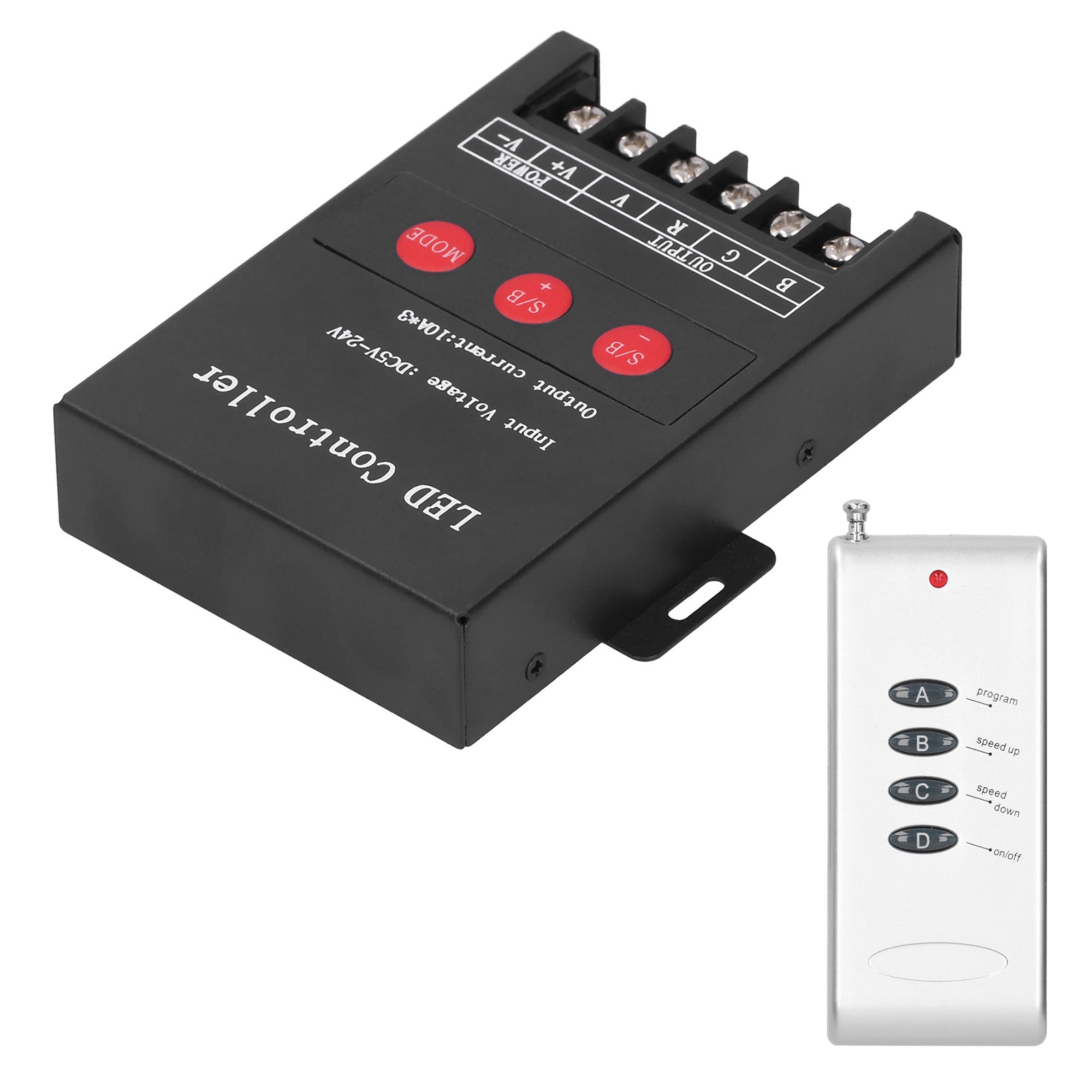 360w Dc5-24v Rgb-led-controller Für Lichtstreifen, Einstellbare Helligkeit Und Geschwindigkeit, Farbmodul